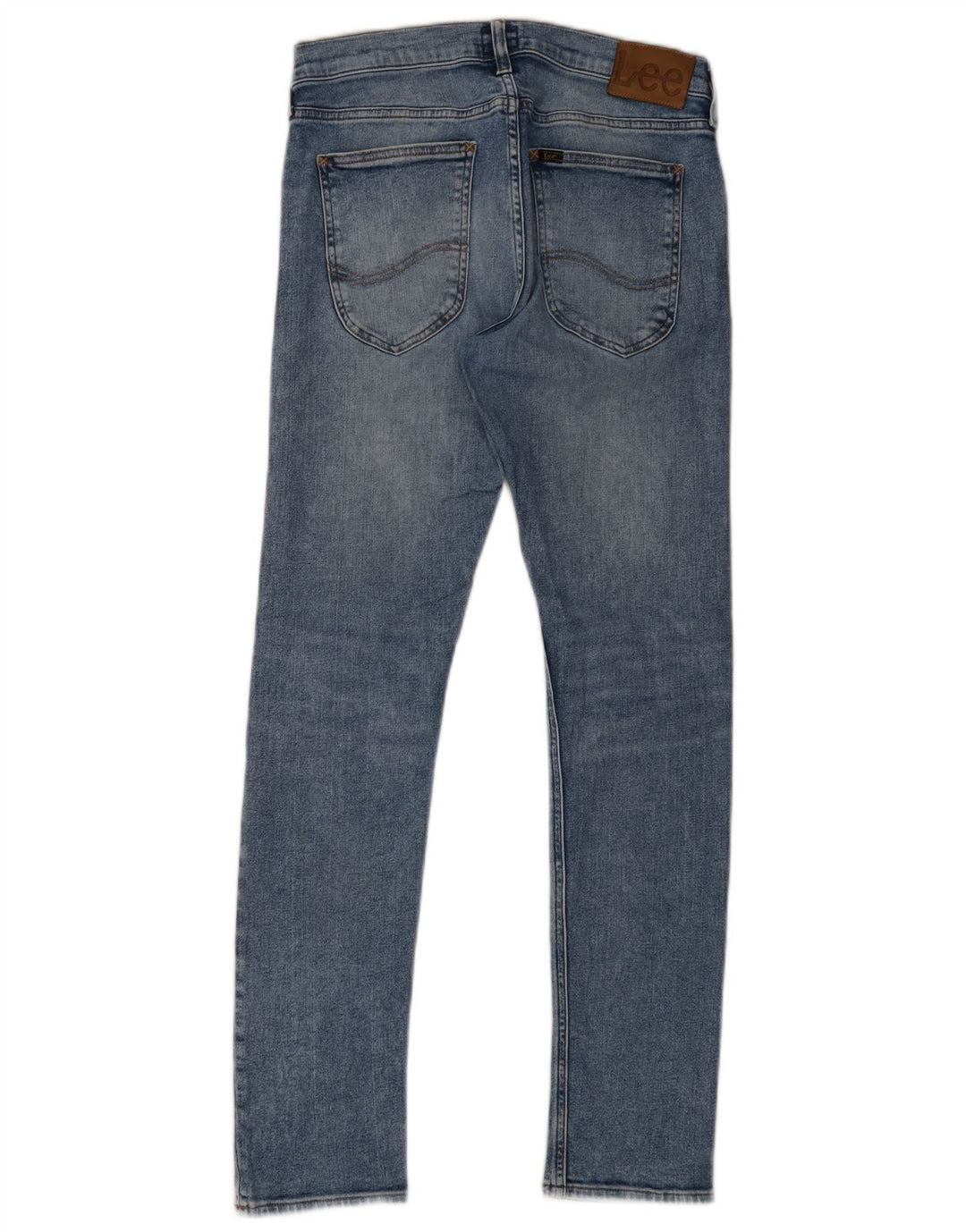 Lee Męskie Luke Slim Jeans W31 L30 Niebieskie bawełniane