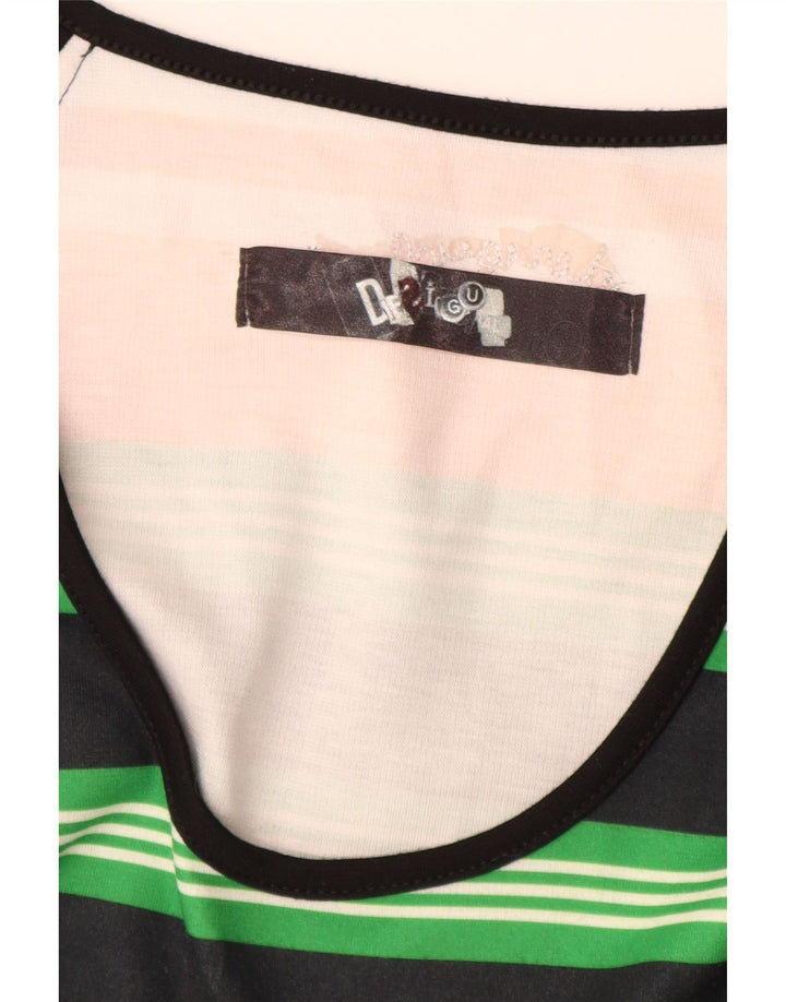 Damska sukienka T-shirt z grafiką DESIGUAL UK 12 Średni wielobarwny motyl