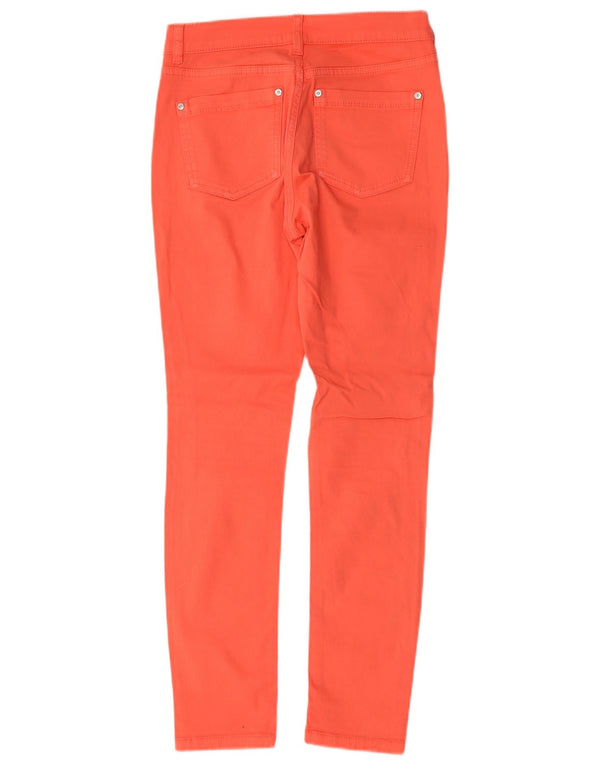 Damskie jeansy Oasis Cherry Cropped UK 8 Small W28 L28 Różowa bawełna