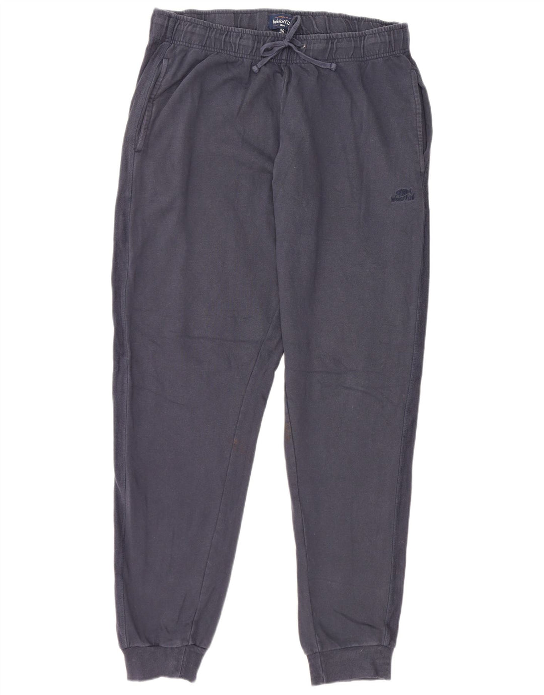 Męskie spodnie dresowe WEIRD FISH Joggers XL Granatowe, bawełniane