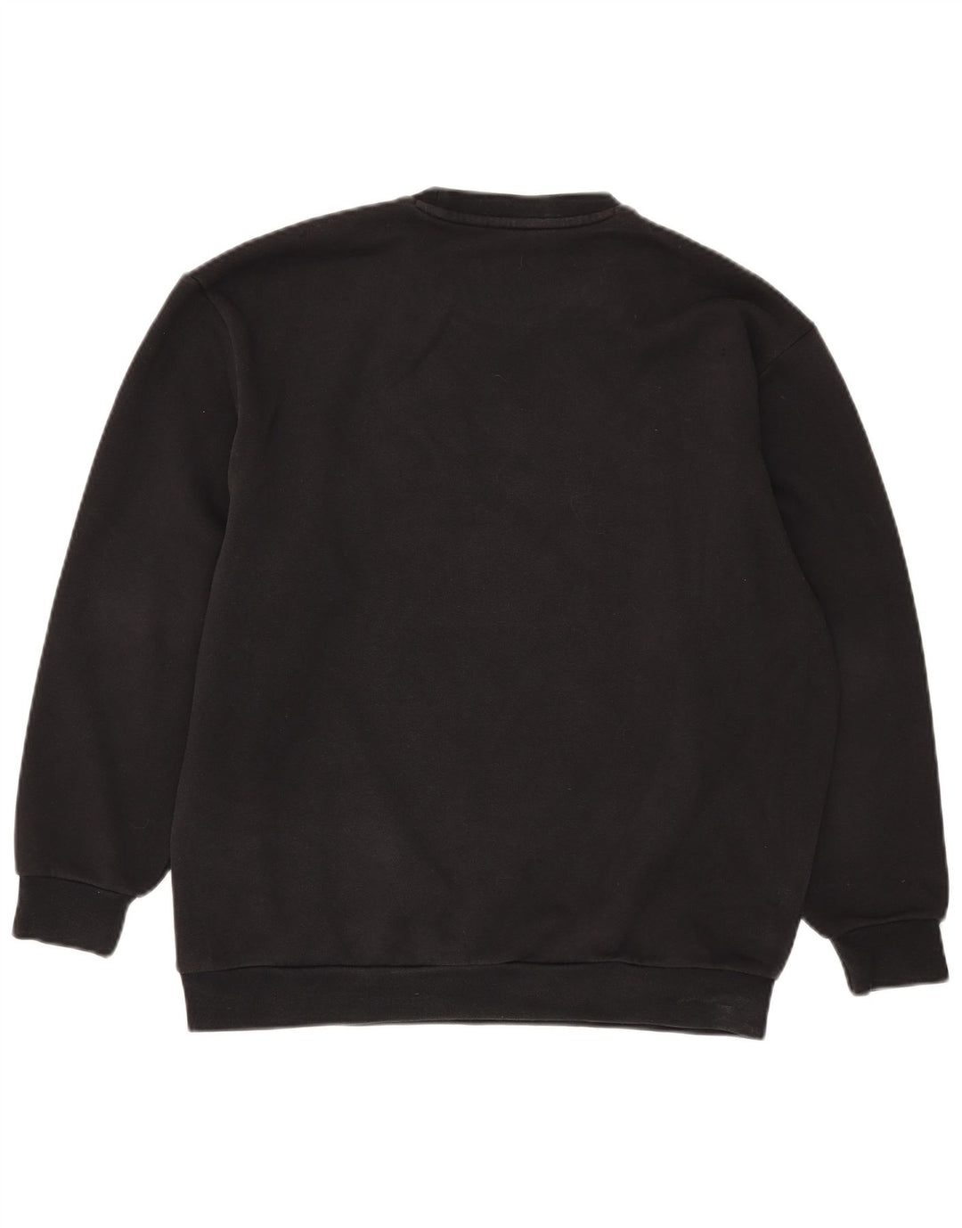 Adidas Męska bluza z grafiką oversize Jumper 2XS Czarna bawełna