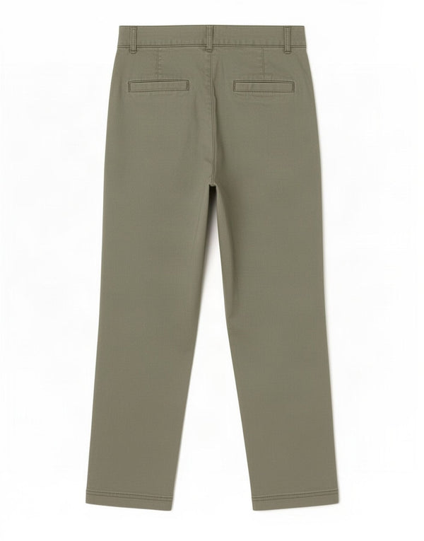 Damskie spodnie typu chino Gap Boyfriend Crop US 12 Large W30 L26 Khaki