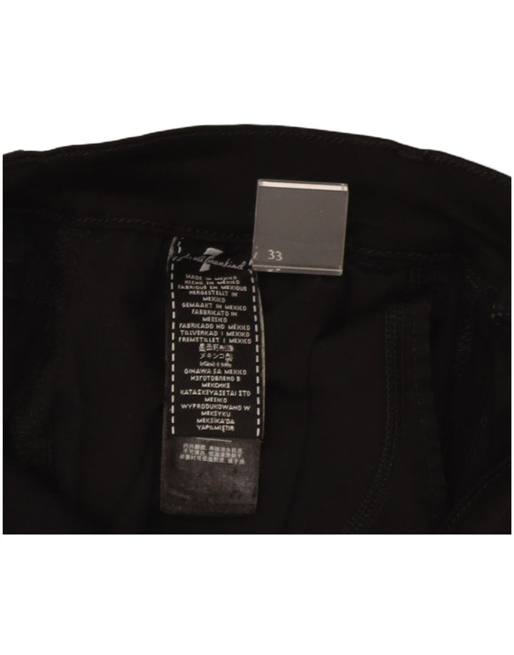 Męskie jeansy slim 7 For All Mankind W33 L33 Czarny modal