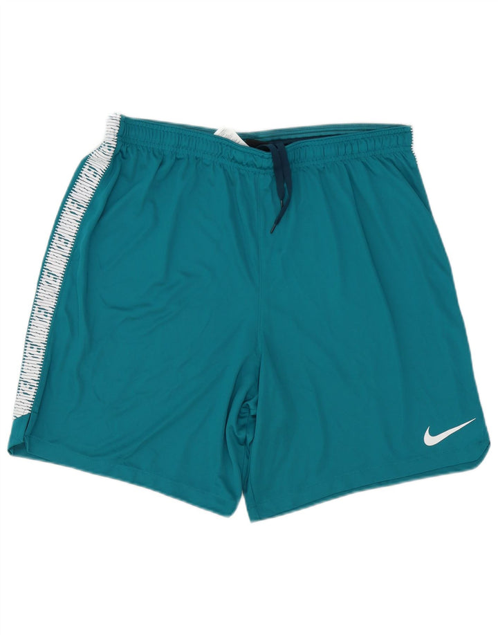 Męskie spodenki sportowe Nike Dri Fit Graphic 2XL Niebieski poliester