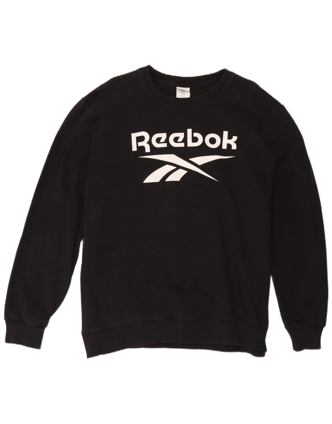 Męska bluza z grafiką Reebok XL, czarna, bawełniana