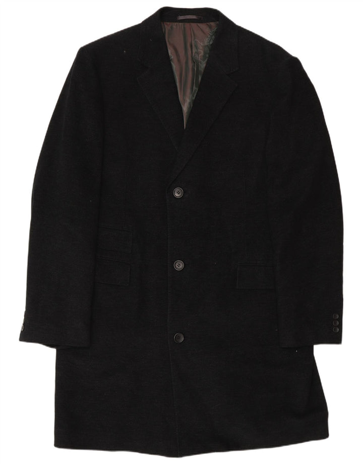 Płaszcz męski John Lewis UK 42 XL, granatowy, bawełniany