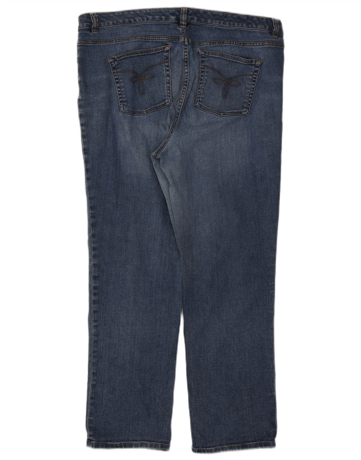 CHAPS Womens Straight Jeans US 16 2XL W38 L28 Blue Cotton