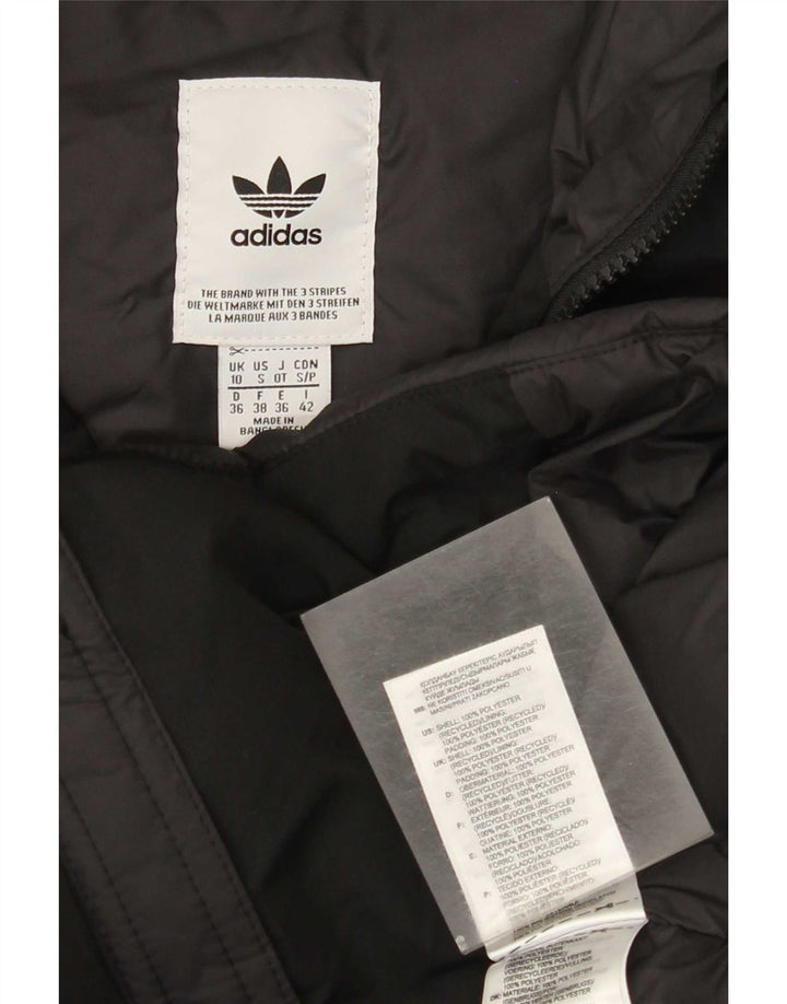 Adidas Damskie UK 10 Mały Czarny Poliester