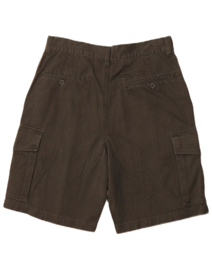 RIFLE Mens Cargo Shorts W30 Medium Khaki Cotton