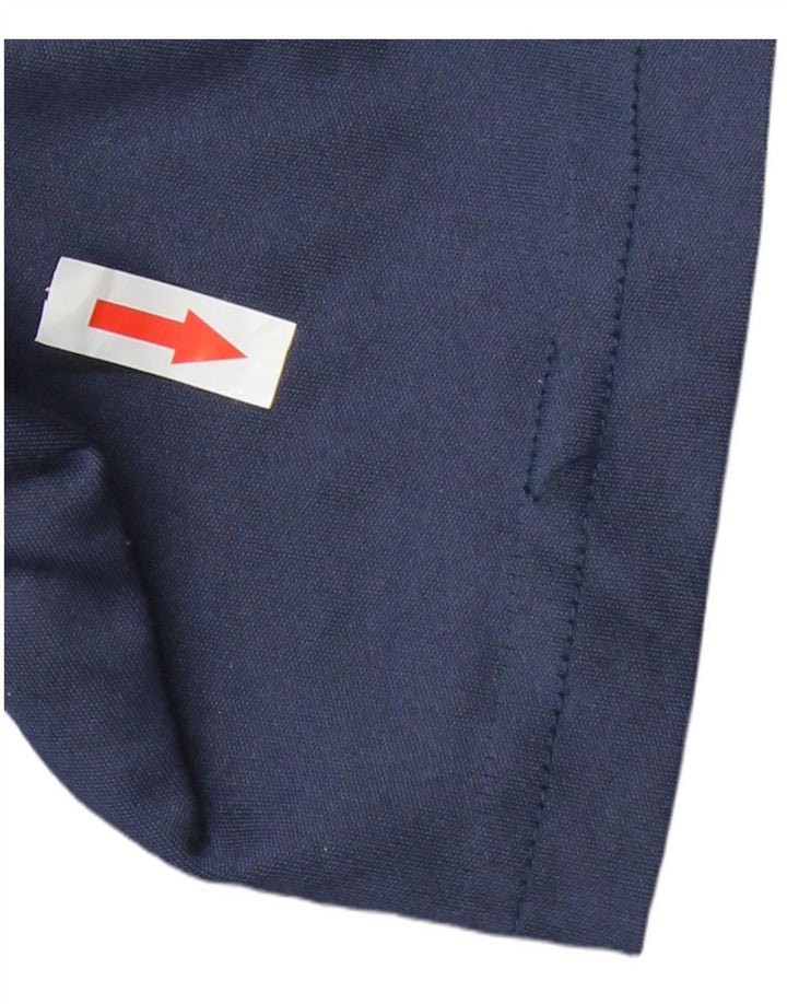 Męska koszulka Nike Dri Fit z długim rękawem, średnia, granatowa
