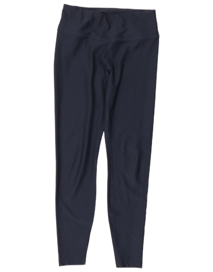 Damskie legginsy Nike Dri Fit Graphic UK 8, małe, granatowe