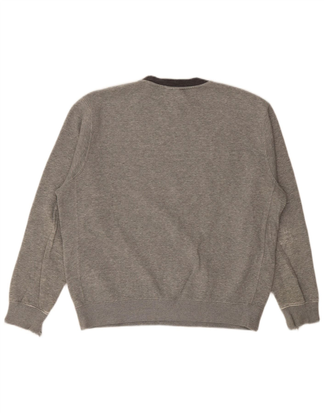 Męska bluza dresowa Nike, średnia, szara, bawełniana nakrapiana