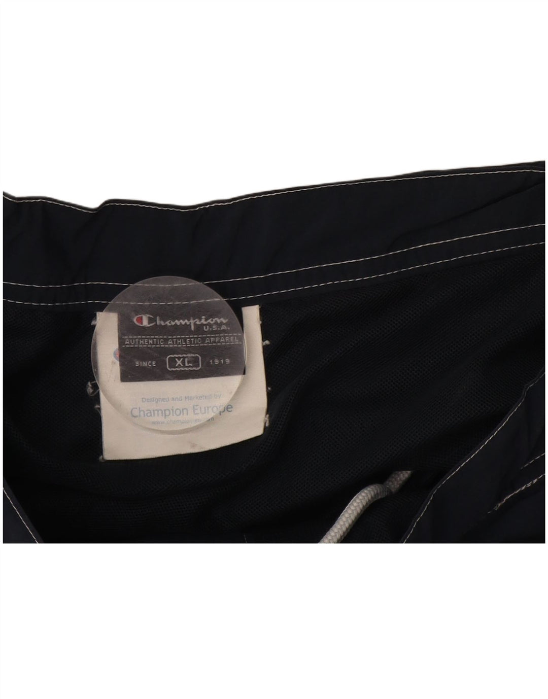 Męskie spodenki kąpielowe Champion Graphic XL, granatowe, poliestrowe