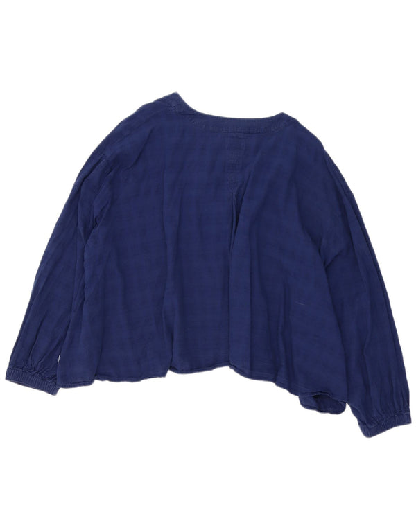 Bluzka damska Wrangler Crop Oversize UK 10 Small Blue