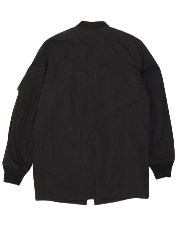 Damska kurtka parka Diesel UK 16, duża, czarna, poliester