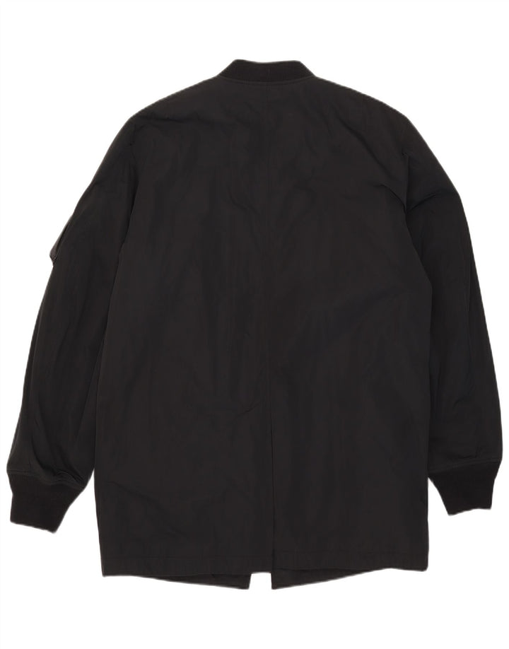 Damska kurtka parka Diesel UK 16, duża, czarna, poliester