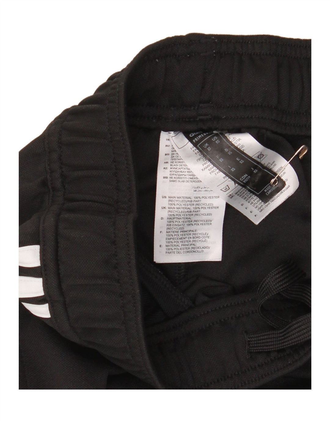 Męskie spodnie dresowe Adidas Joggers XS Czarny poliester