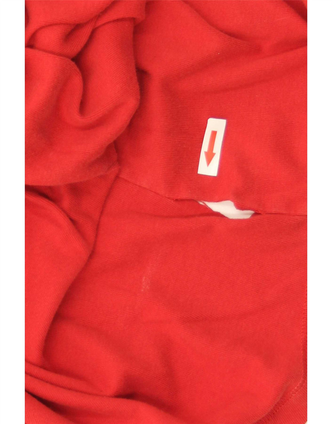 Damski top z długim rękawem Tommy Hilfiger UK 18 XL czerwony