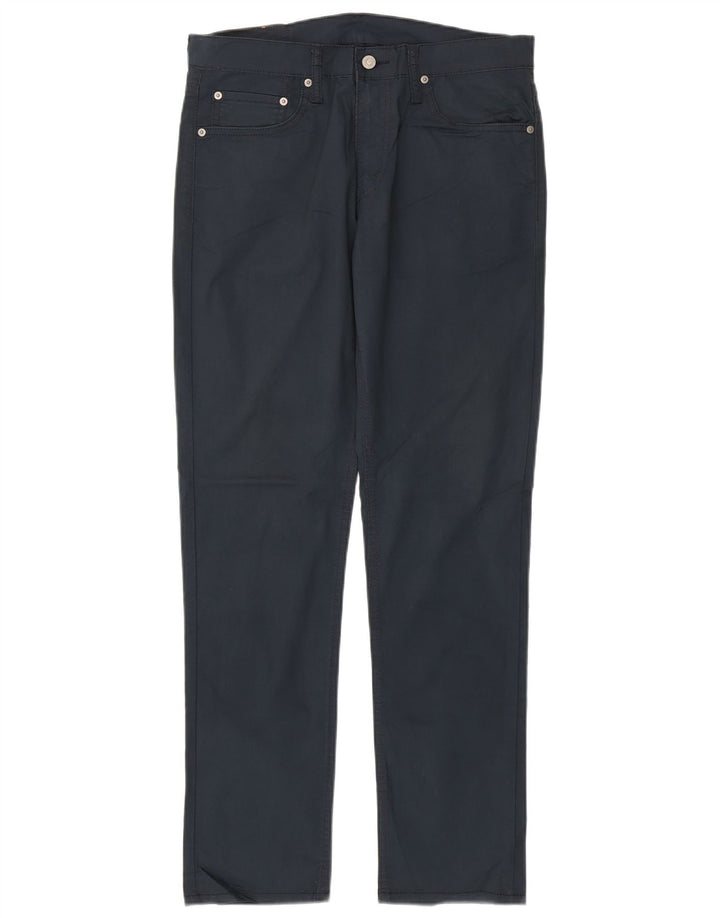 Męskie jeansy Levi's 511 Slim W32 L32 Granatowa bawełna