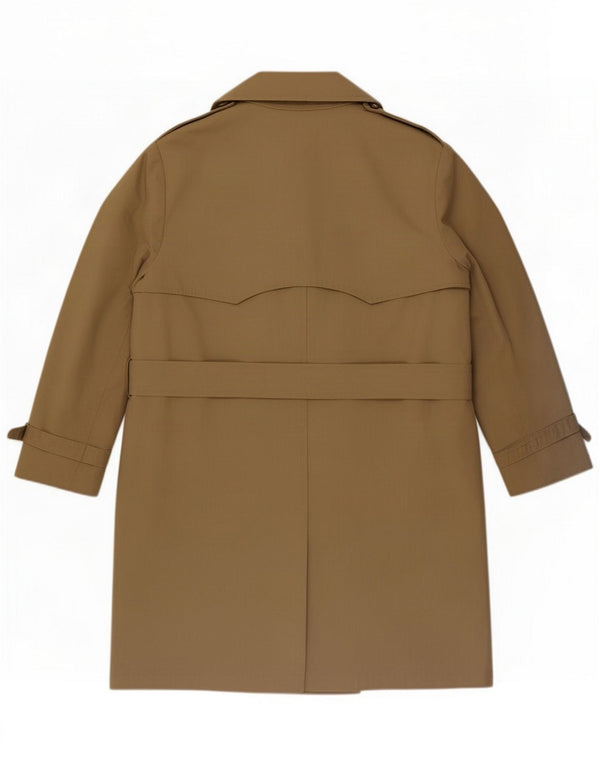 Męski płaszcz wiatrówka vintage UK 36 Small Khaki
