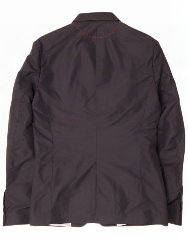 Dondup Męska marynarka zapinana na 3 guziki UK 36 Small Black