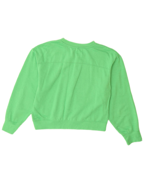 Damski sweter Zara UK 10, mały, zielony, poliester