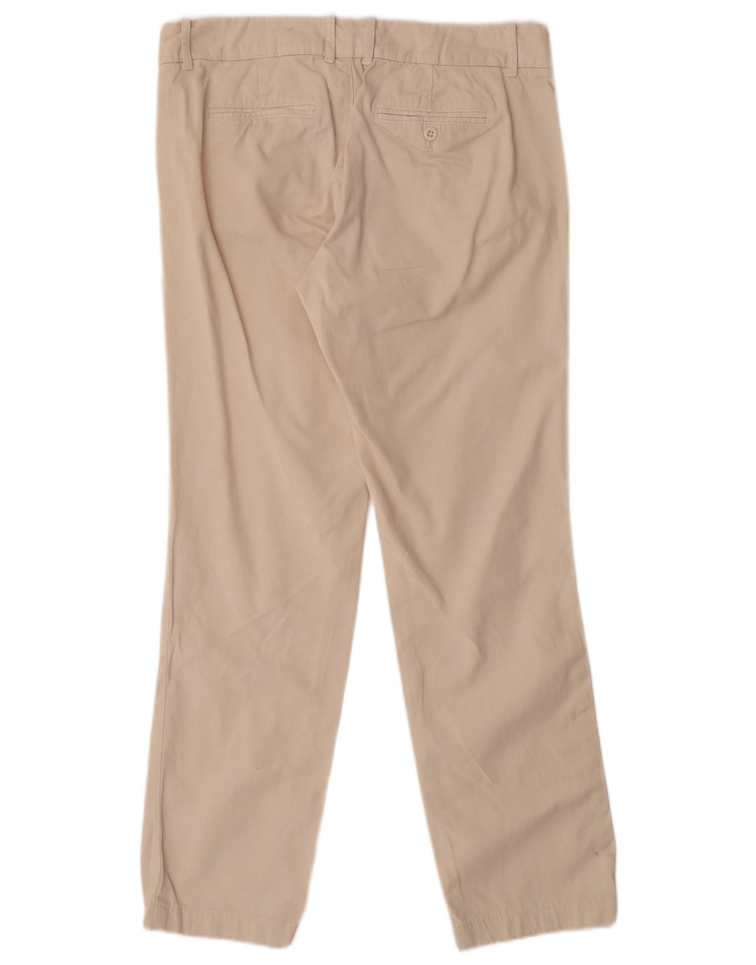 Damskie proste spodnie chino J. Crew US 6 Medium W30 L30 Beżowa bawełna