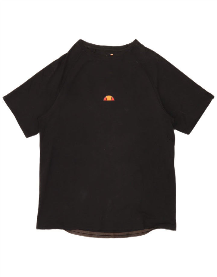 T-shirt damski Ellesse Top UK 16, duży, czarny