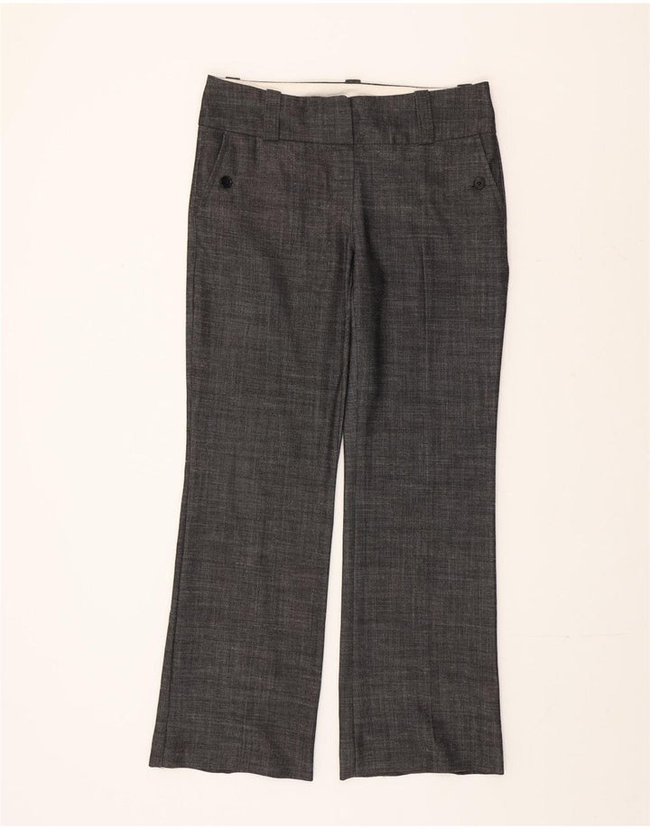 Damskie spodnie typu casual Bootcut Monsoon UK 10 Small W32 L30 Szary poliester