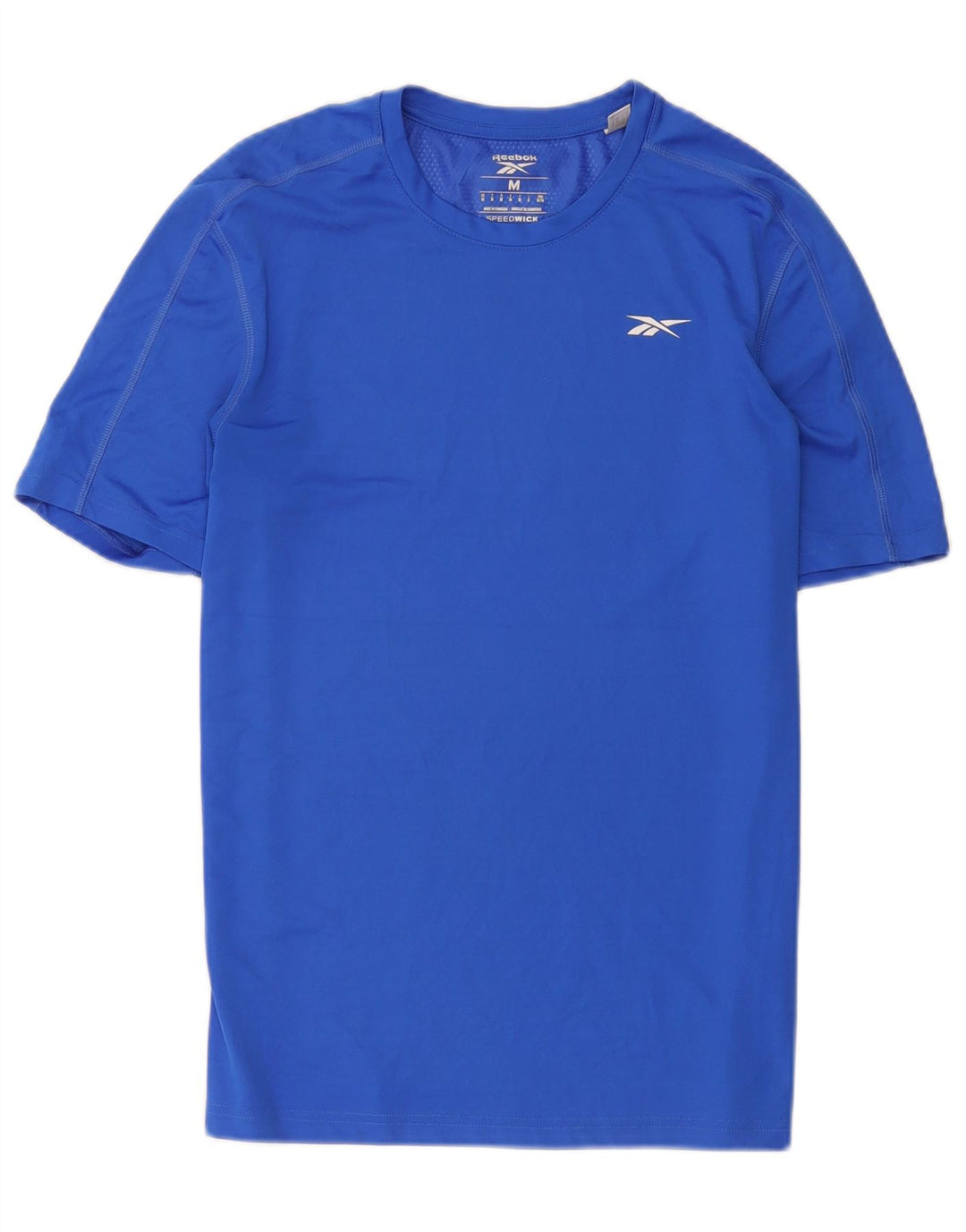 T-shirt męski Reebok Top, średni niebieski, poliester