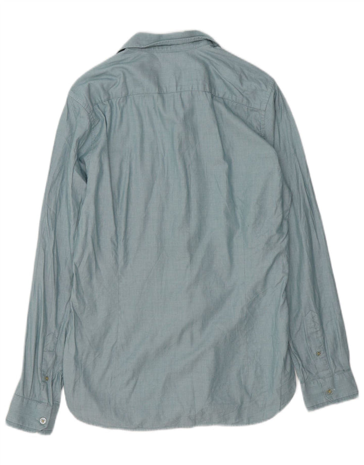 Koszula męska Ted Baker, rozmiar 3, średnia niebieska, bawełniana