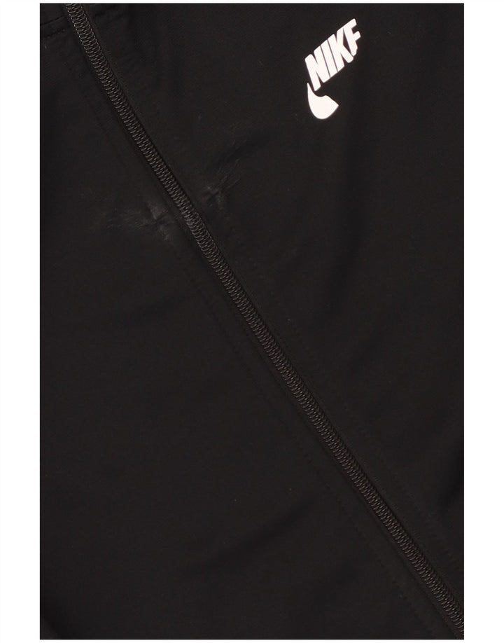 Chłopięca kurtka dresowa Nike Graphic 13-14 lat XL, czarna, poliestrowa