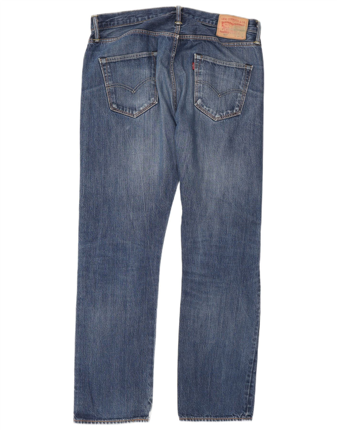 Męskie jeansy Levi's 501 Straight W34 L32 Niebieskie