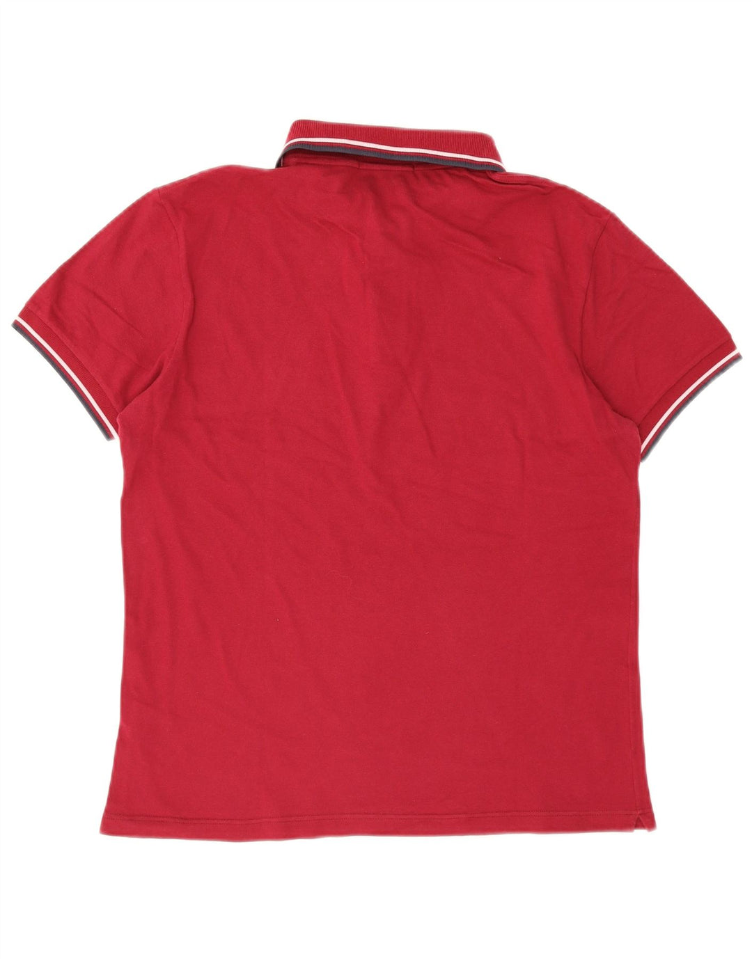 Męska koszulka polo Fred Perry, średnia, bordowa, bawełniana w paski