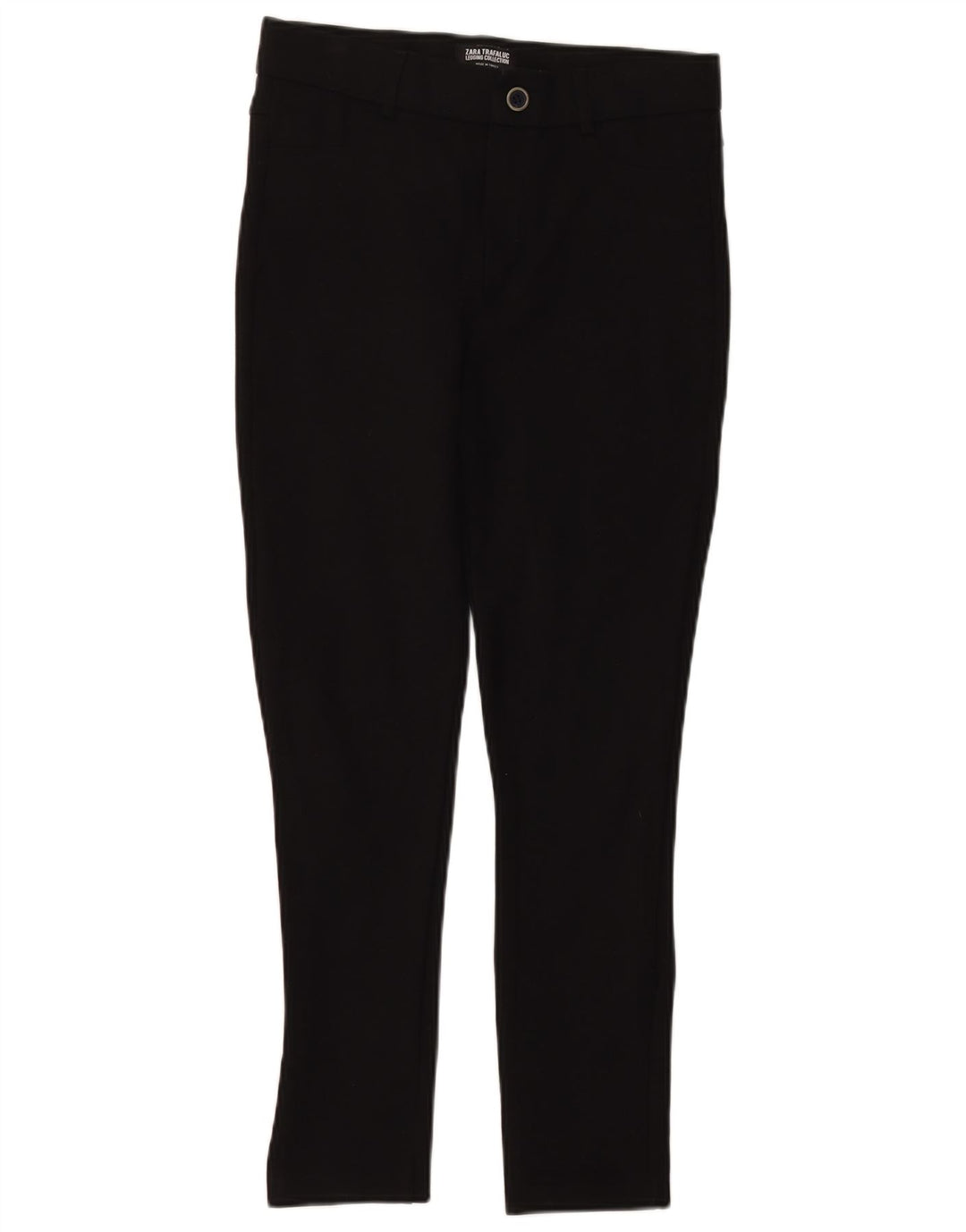 ZARA Womens Legging Cropped Trousers Medium W28 L25 Black