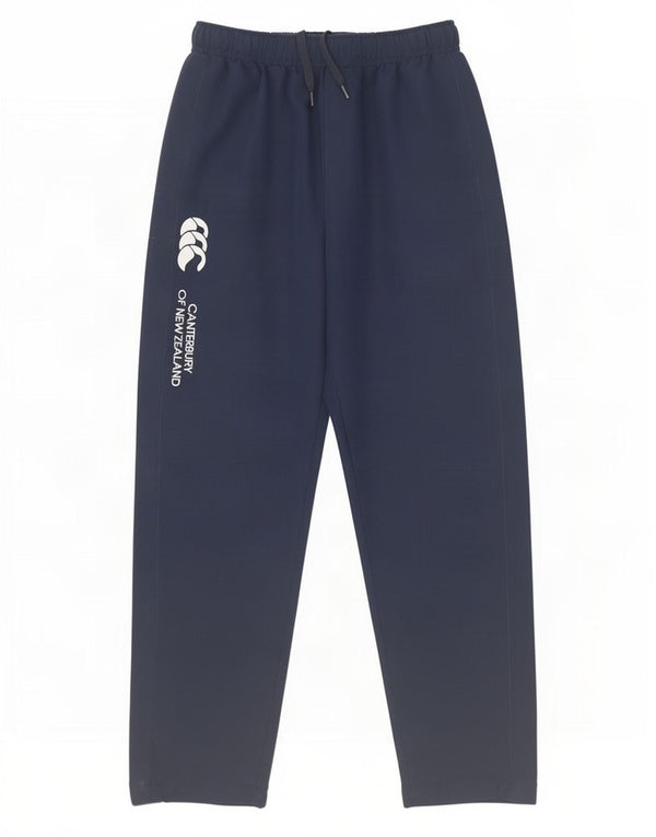 Canterbury Boys Windbreaker Trousers 11-12 Years Navy Blue Polyester