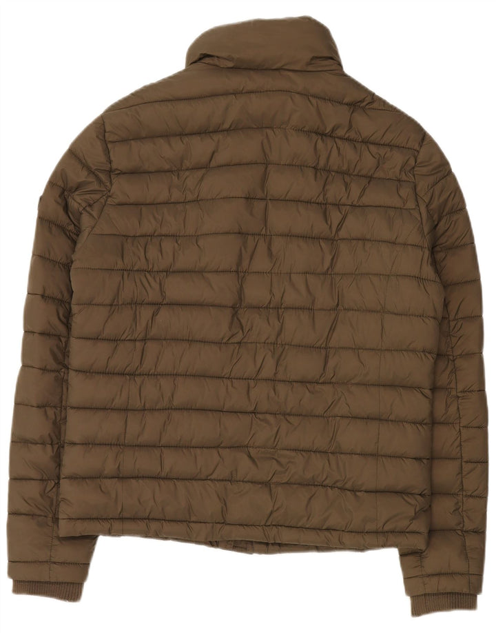 Męska ocieplana kurtka Superdry UK 38, średni nylon khaki
