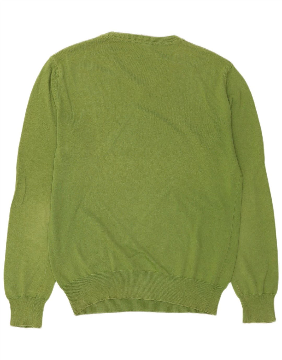 Męski sweter Murphy & Nye Sailmakers o regularnym kroju z dekoltem w kształcie litery V, XL, zielony