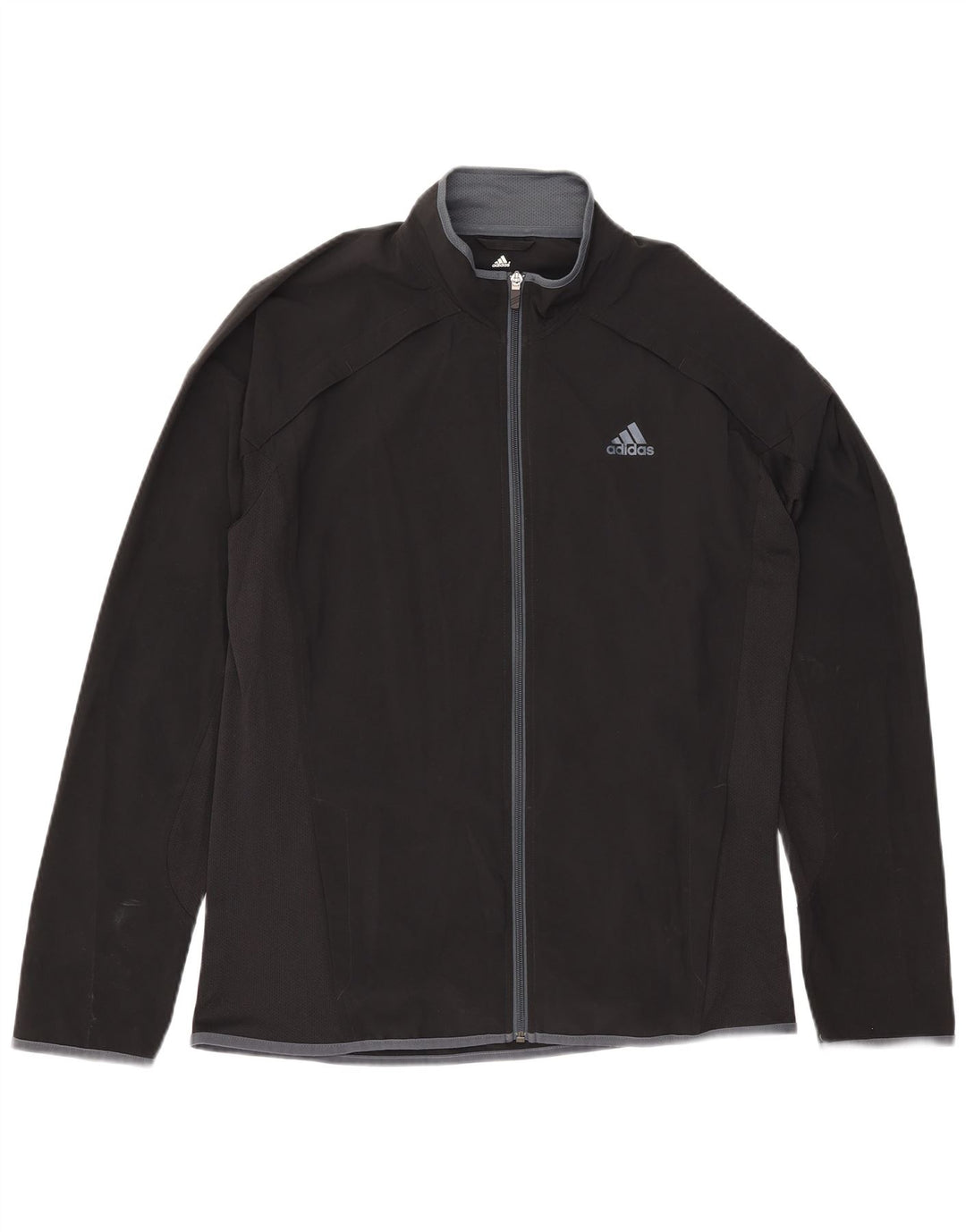 Adidas Męska kurtka dresowa Climalite, średnia czarna, poliester