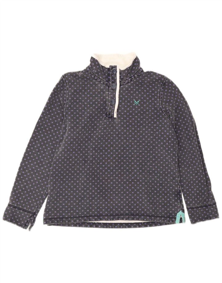 Damska bluza dresowa CREW CLOTHING UK 14, duża, szara w cętki