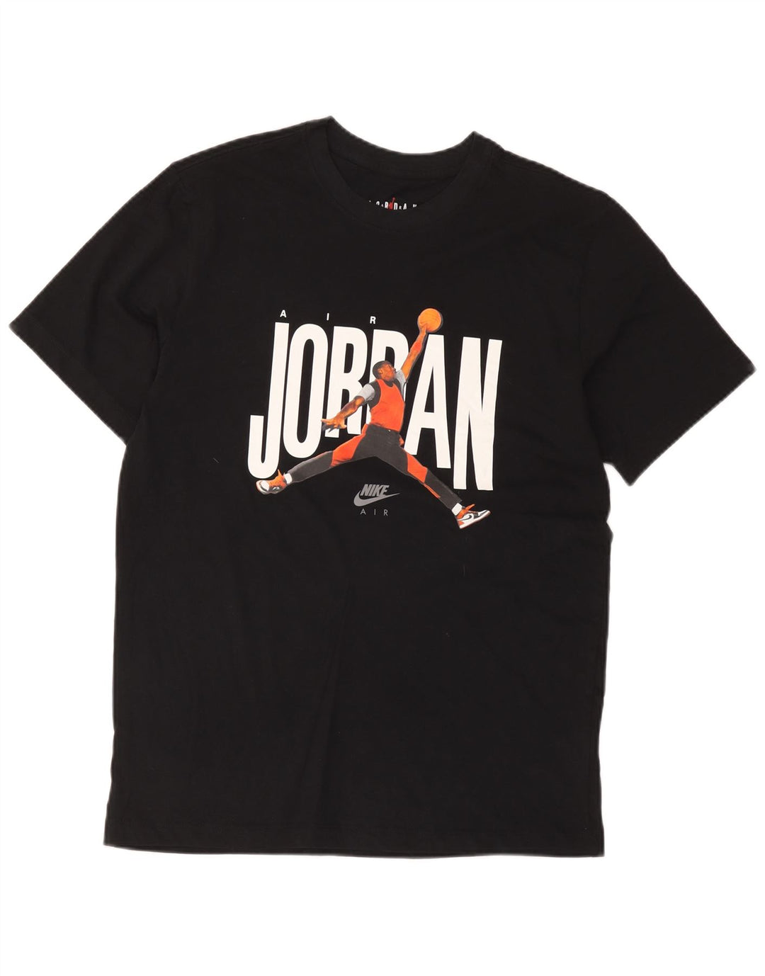 Męski T-shirt z grafiką Jordan, średni czarny bawełniany