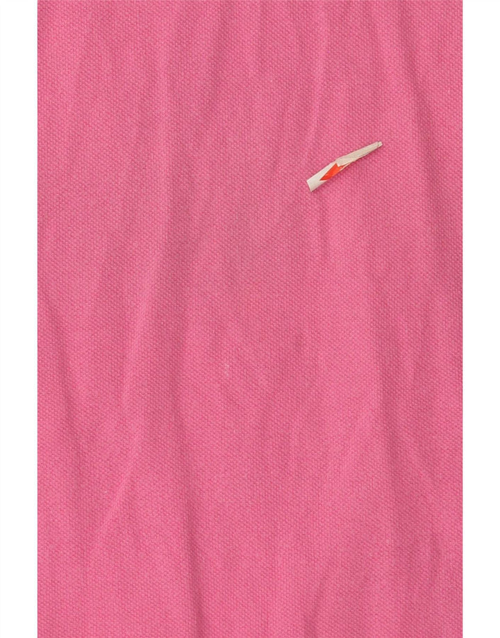 Męska koszulka polo Hollister w kolorze średniego różu