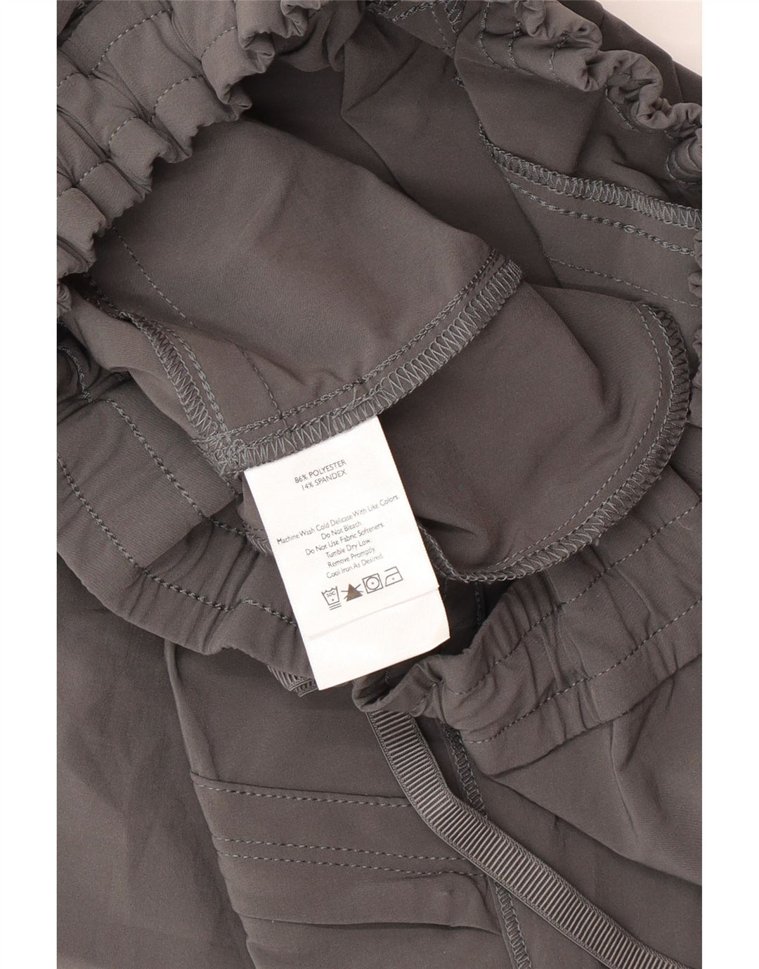 Damskie spodnie cargo Eddie Bauer, średnie W30 L24, szary poliester