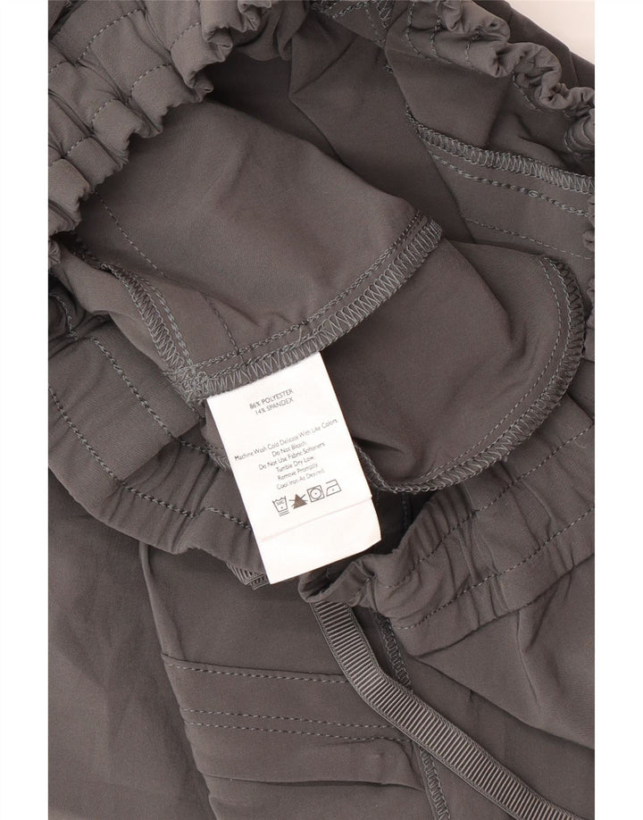Damskie spodnie cargo Eddie Bauer, średnie W30 L24, szary poliester