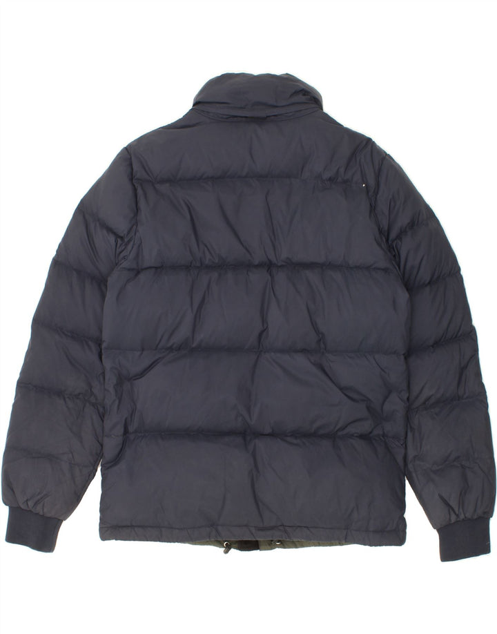 BOGGI Womens Milano Padded Jacket UK 16 Large Navy Blue Nylon Vintage Boggi and Second-Hand Boggi from Messina Hembry 