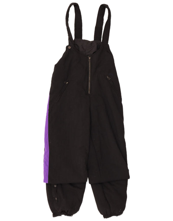 Damski kombinezon narciarski w stylu vintage XL W38 L30 w kolorze czarnym