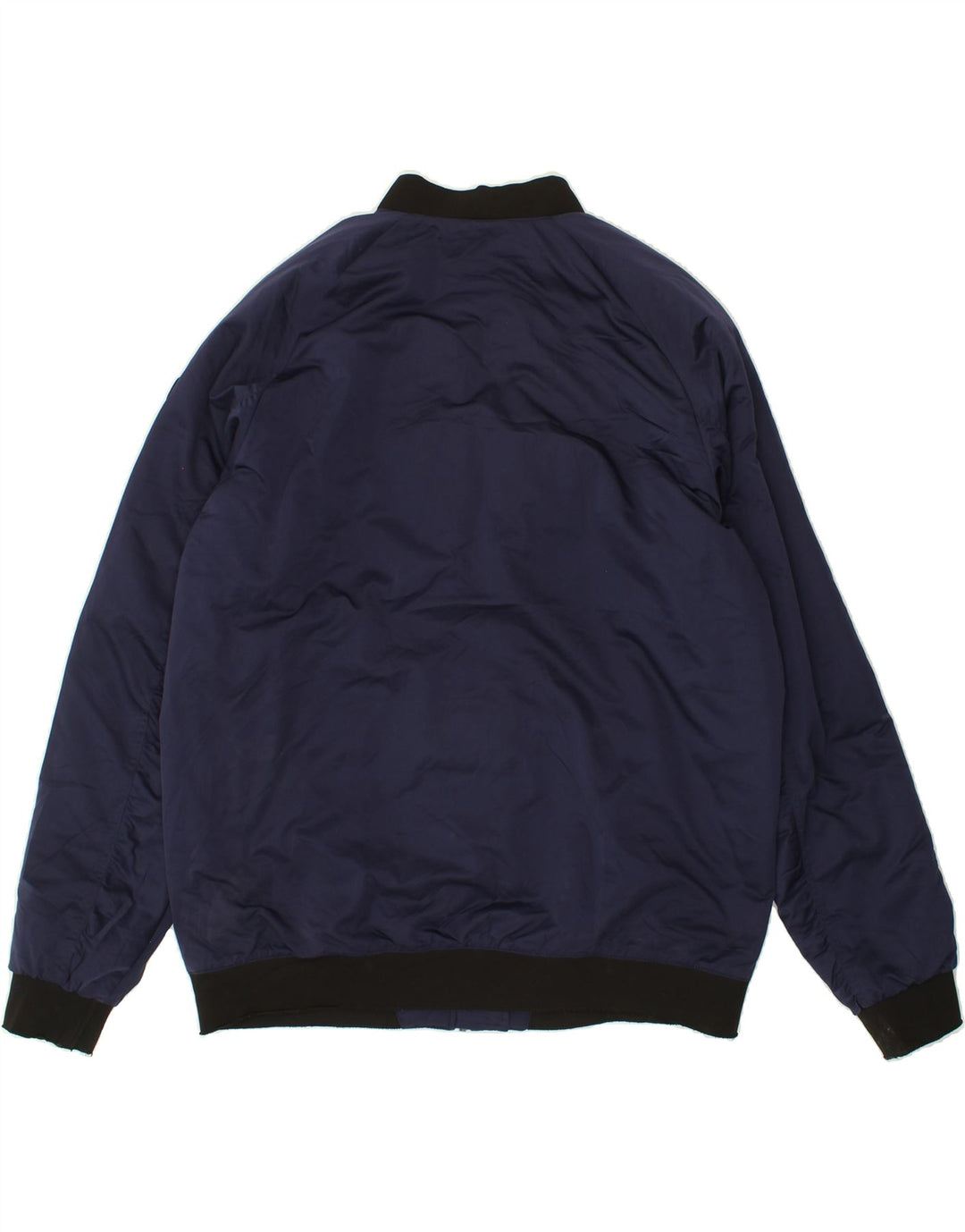 PUMA Mens Bomber Jacket UK 42 XL Navy Blue Polyester Vintage Puma and Second-Hand Puma from Messina Hembry 