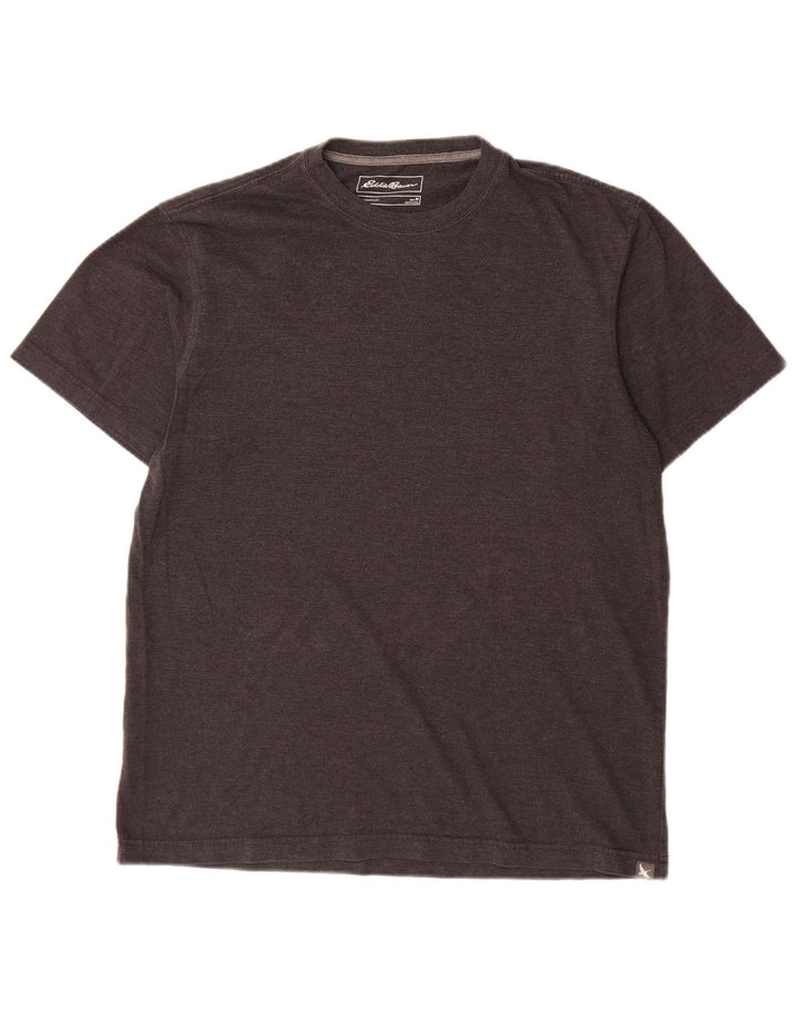 T-shirt męski Eddie Bauer, średnioszary, bawełniany