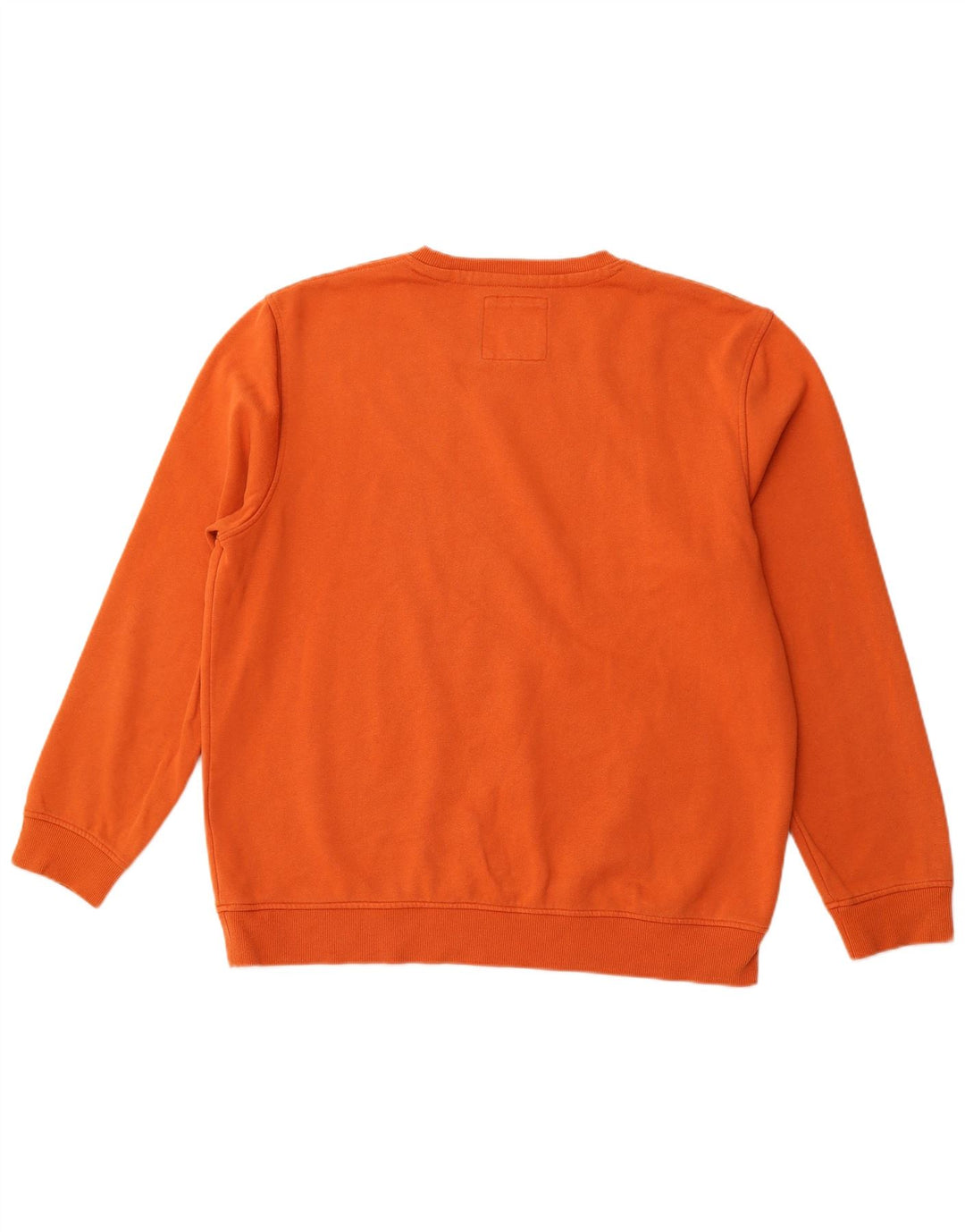 CREW CLOTHING Męski sweter bluzowy 2XL Pomarańczowa bawełna