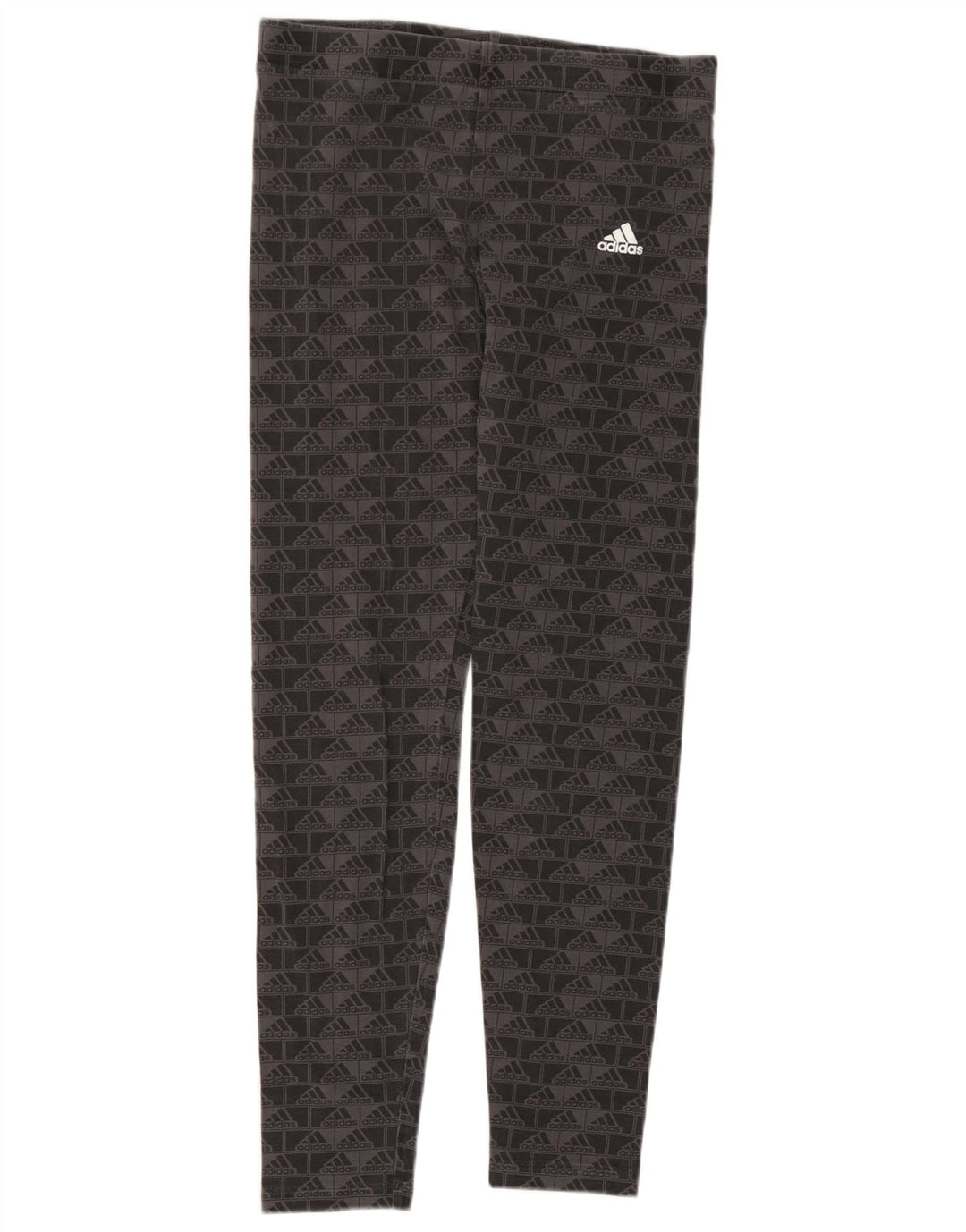Dziewczęce legginsy Adidas Graphic 14-15 lat szare